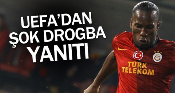 UEFA'dan ok Drogba yant!